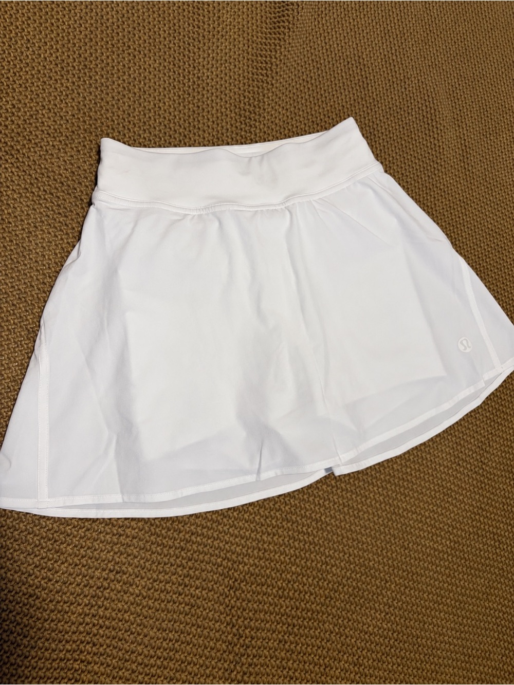 Zara White Athletic Skirt